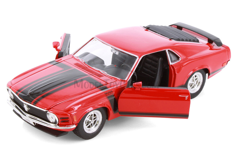 Showcasts® 1970 Ford Mustang (Four Color Bundle) - 1/24 Scale Diecast Model Cars