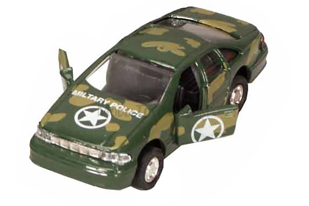 Military Team - Camouflage Diecast Car Package - Box of 12 assorted 5 inch scale Diecast Model Cars