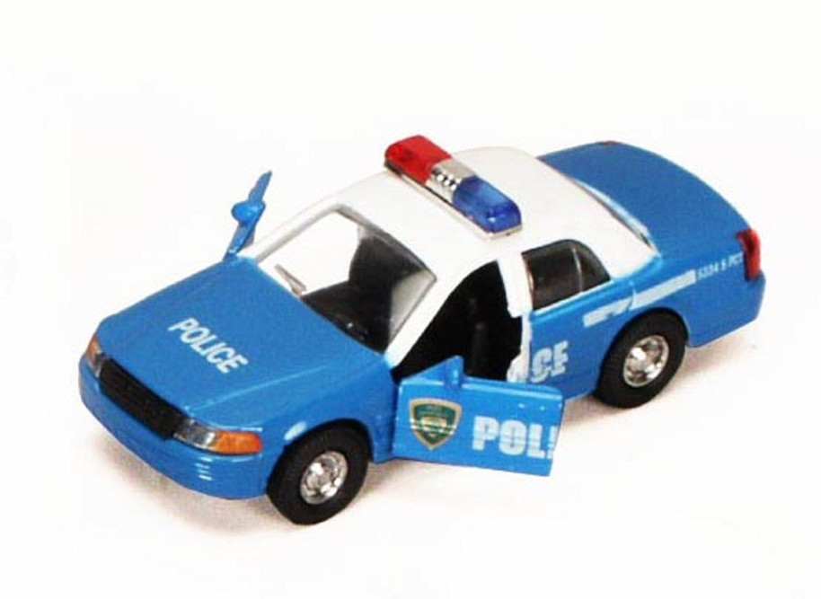 Police & Fire Series Diecast Car Package - Box of 12 assorted 5 Inch Scale Diecast Model Cars