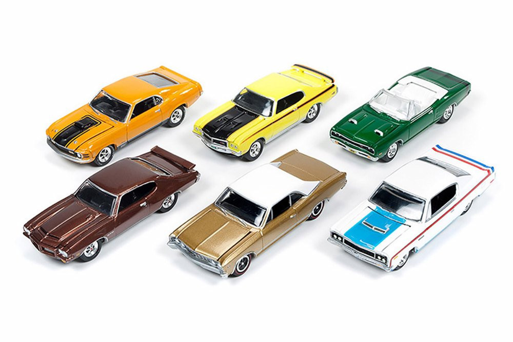 Round 2 Johnny Lightning - Muscle Cars USA Release 1 Set A - set