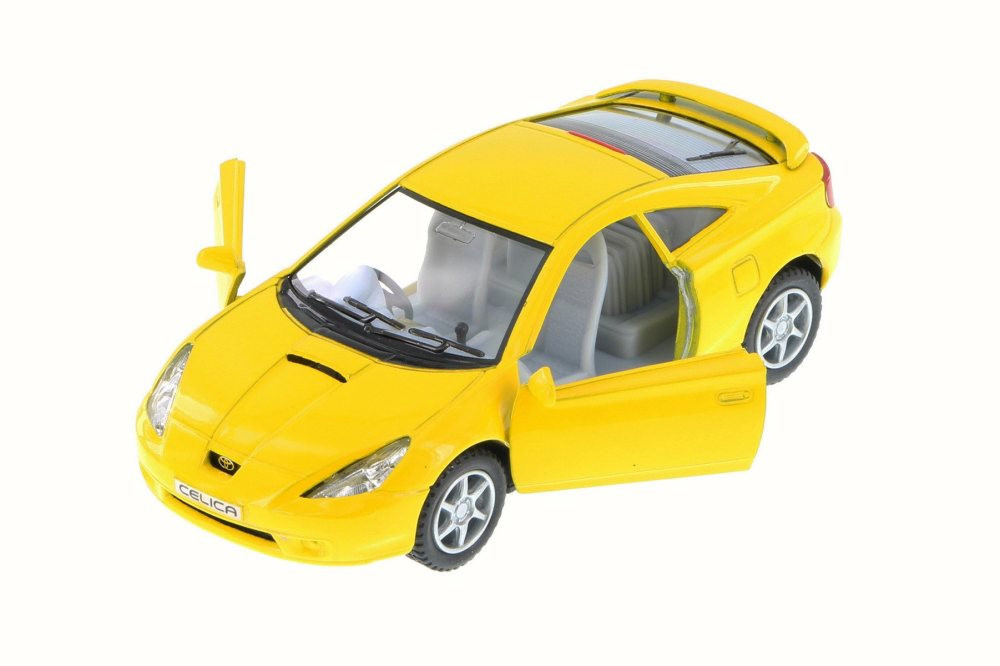 Toyota Celica Diecast Car Package - Box of 12 1/34 Scale Diecast Model Cars, Assorted Colors