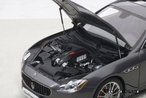 2015 Maserati Quattroporte GTS, Maratea Grey - AUTOart 75806 - 1