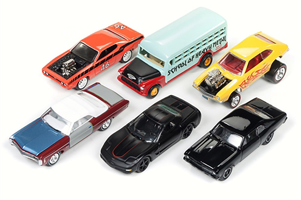 Round 2 Johnny Lightning - Street Freaks Release 3 Set A Diecast