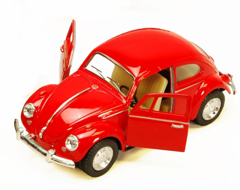 1967 Volkswagen Clsc Beetle Sld Color Package-Box of 12 1/32 scale Diecast Model Cars, Assd Colors