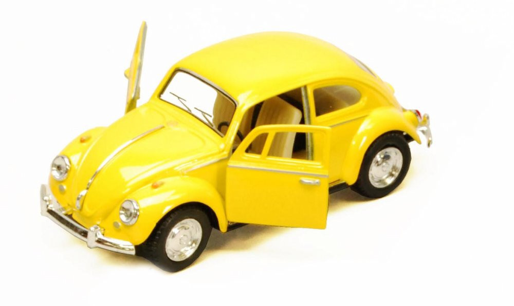 1967 Volkswagen Clsc Beetle Sld Color Package-Box of 12 1/32 scale Diecast Model Cars, Assd Colors