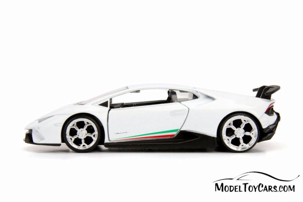 2017 Lamborghini Huracan Performante Hard Top, White - Jada 30108DP1 - 1/32 scale Diecast Car