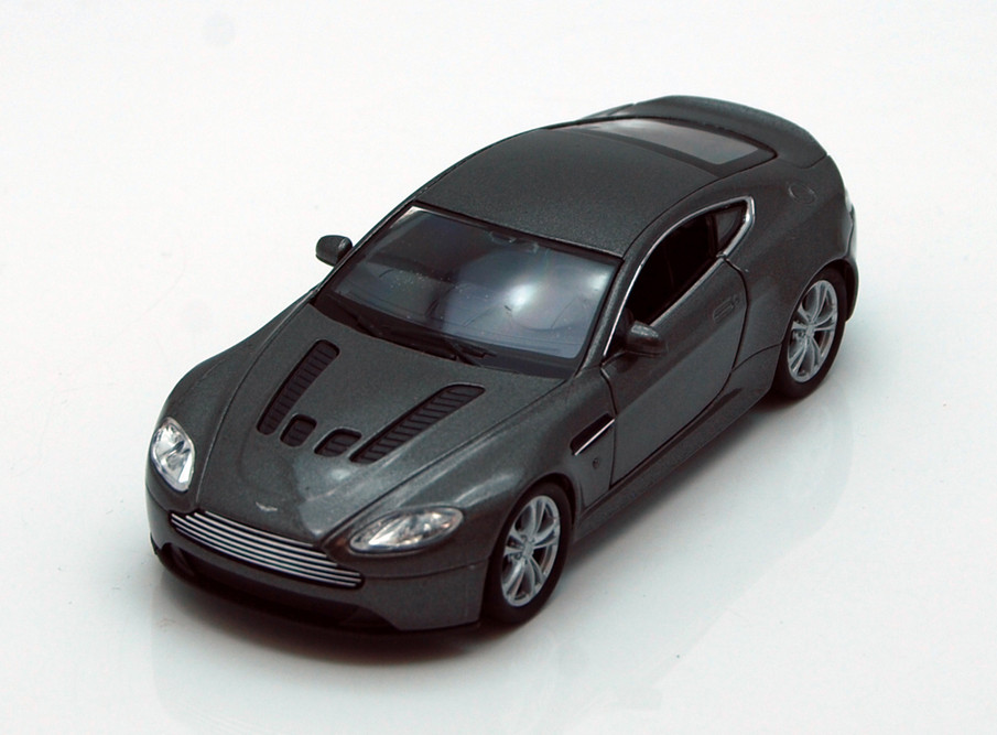Aston Martin V12 Vantage Diecast Car Package - Box of 12 4.5 inch Diecast Cars, Assorted Colors