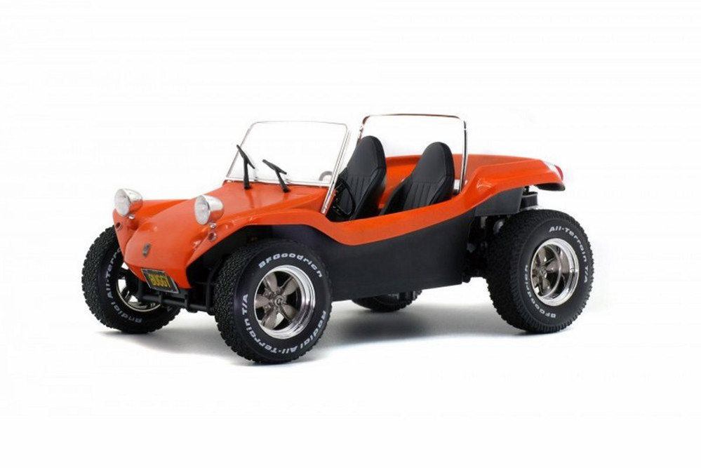 1970 Buggy Meyers Manx Convertible, Orange - Solido S1802702 - 1