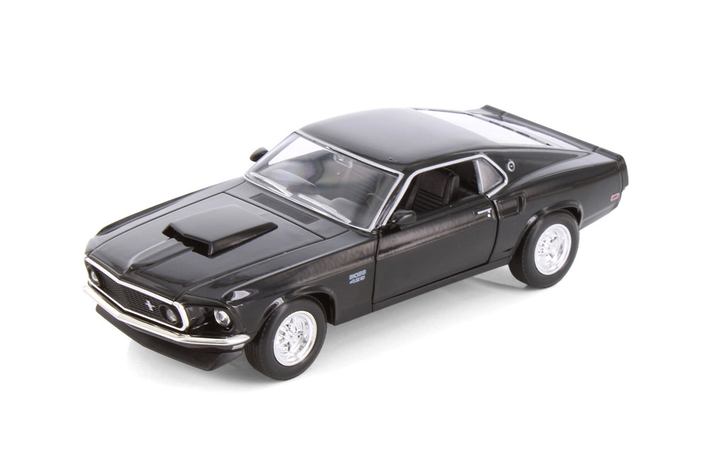 Box of 4 1969 Ford Mustang Boss 429 Hardtop Diecast Car Set