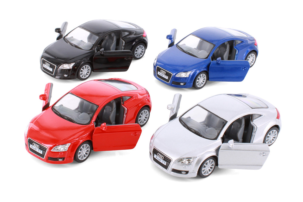 2008 Audi TT Coupe Diecast Car Package - Box of 12 1/32 Scale Diecast Model Cars, Assorted Colors