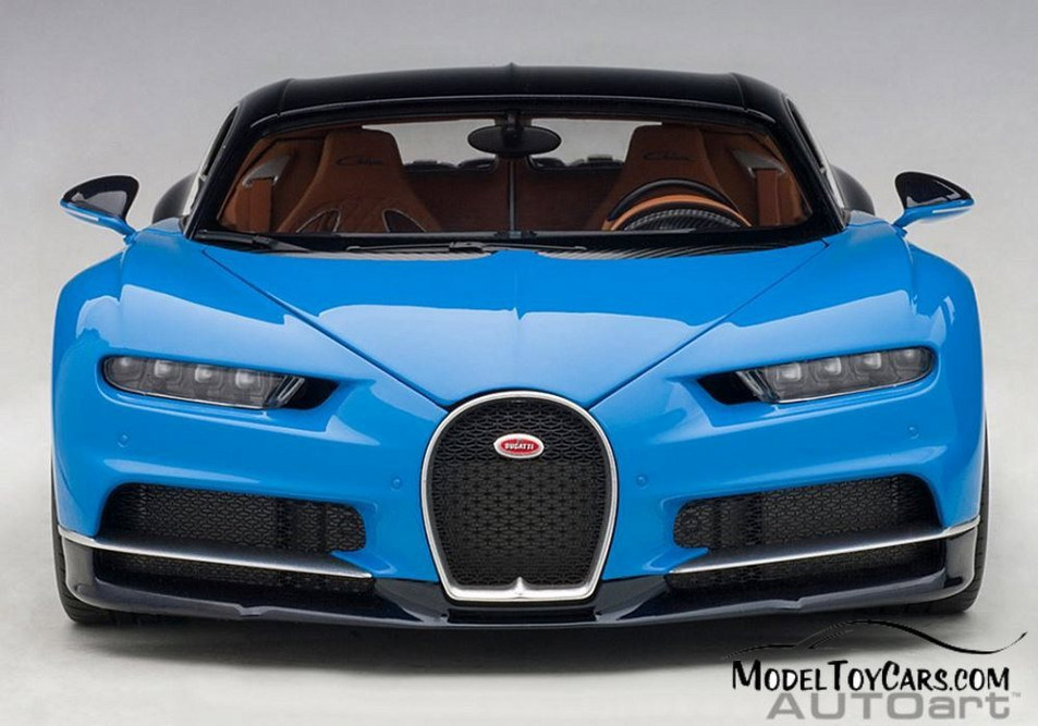 2017 Bugatti Chiron, French Racing Blue and Atlantic Blue