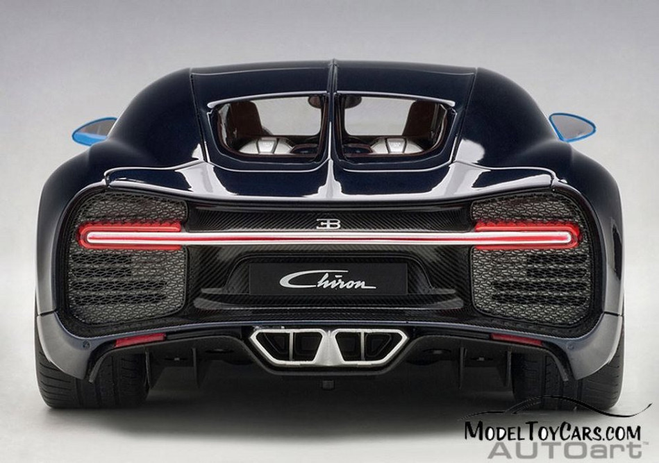 2017 Bugatti Chiron, French Racing Blue and Atlantic Blue