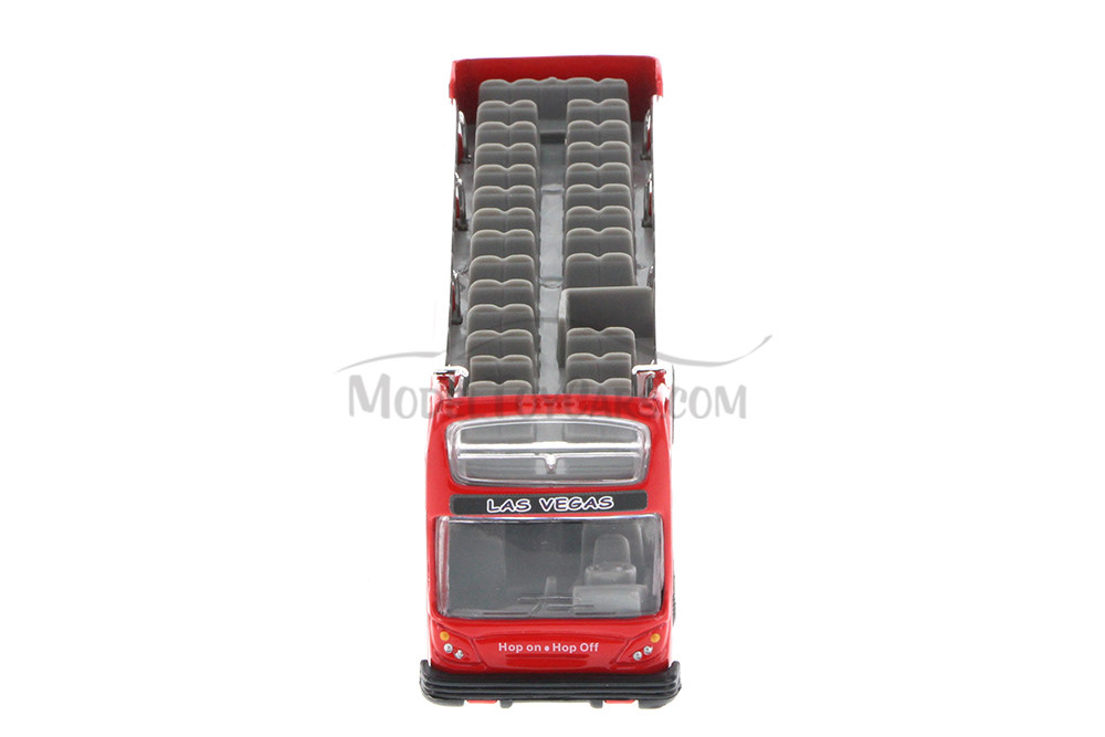 Box of 12 Diecast Model Cars - Las Vegas Double Decker Sightseeing