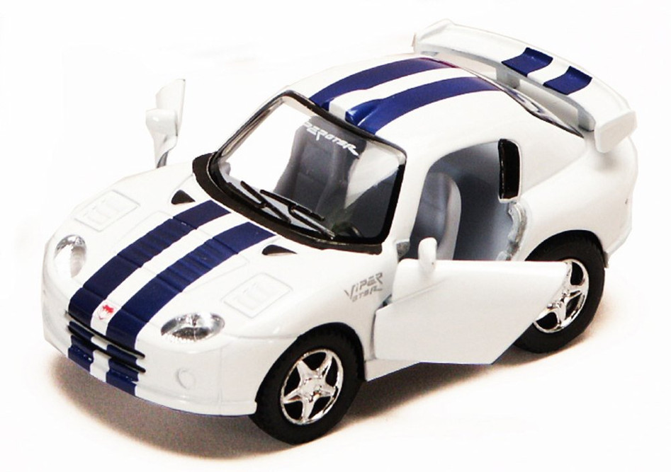 Dodge Viper GTS-R Diecast Car Package - Box of 12 4 inch scale Diecast Model Cars, Assorted Colors
