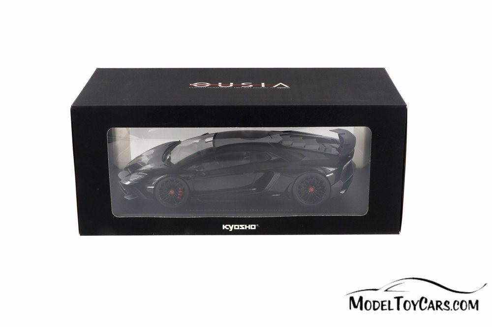 Lamborghini Aventador LP 750-4 Superveloce Hardtop, Black - Kyosho