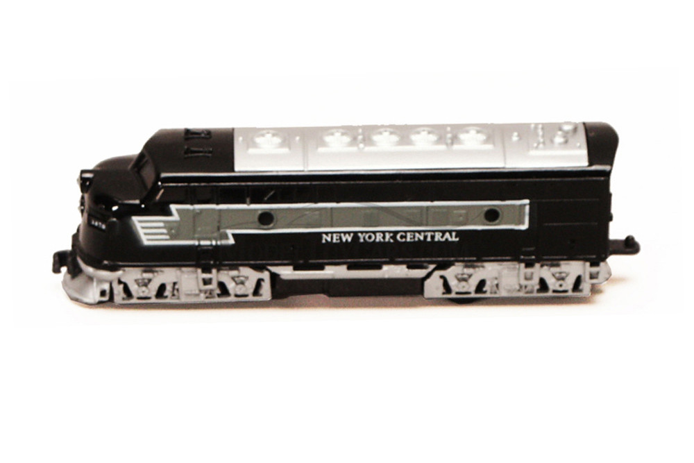 Classic Locomotive Diecast Package - Box of 12 7.5 Inch Scale Diecast Model Trains, Assorted Colors