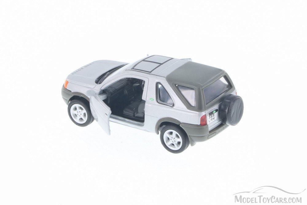 Land Rover Freelander, Silver - Welly 49761D - 5" Long Diecast Model Toy Car