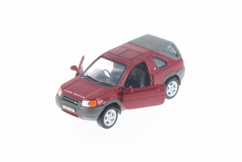 Land Rover Freelander, Red - Welly 49761D - 5&quot; Long Diecast Model Toy Car