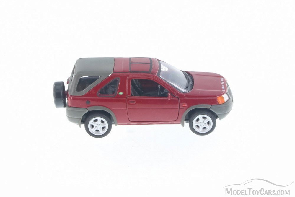 Land Rover Freelander, Red - Welly 49761D - 5" Long Diecast Model Toy Car