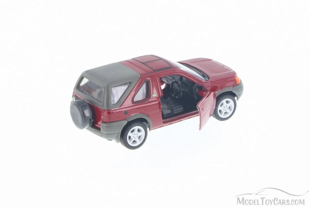 Land Rover Freelander, Red - Welly 49761D - 5&quot; Long Diecast Model Toy Car