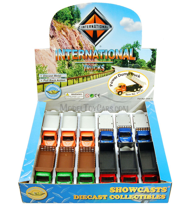 International DeliveryDiecast Car Package - Box of 12 assorted 5 Inch Scale Diecast Model Cars