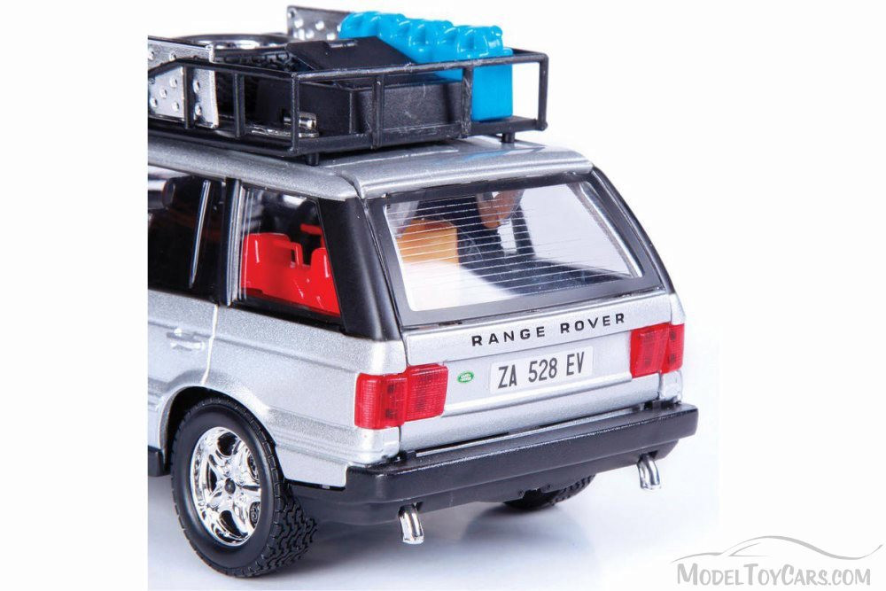 Range Rover Safari Experience SUV, Silver - Bburago 22061SV - 1/24