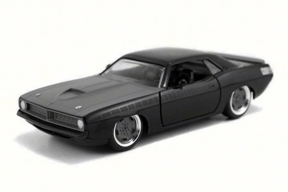 Letty's Plymouth Barracuda, Black - JADA 97206 - 1/32 Scale