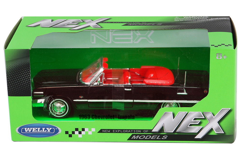 1/24 jada 1963 CHEVY IMPALA 新品 1963 Chevy Impala Convertible- 22434 - 1/24 Scale Diecast Model