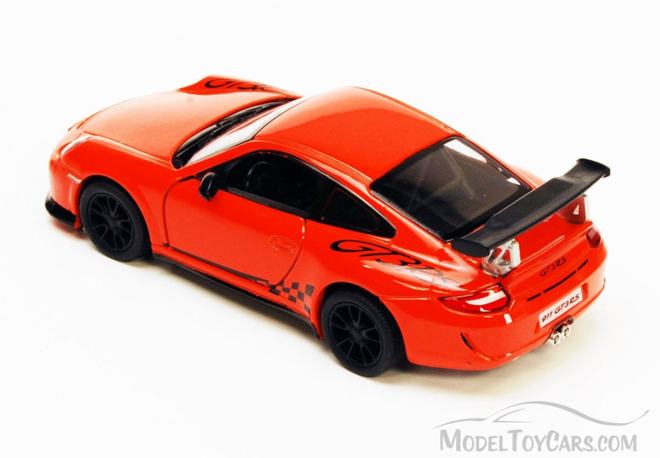 2010 Porsche 911 GT3 RS, Orange - Kinsmart 5352D - 1/36 Diecast Car (Brand New, but NOT IN BOX)