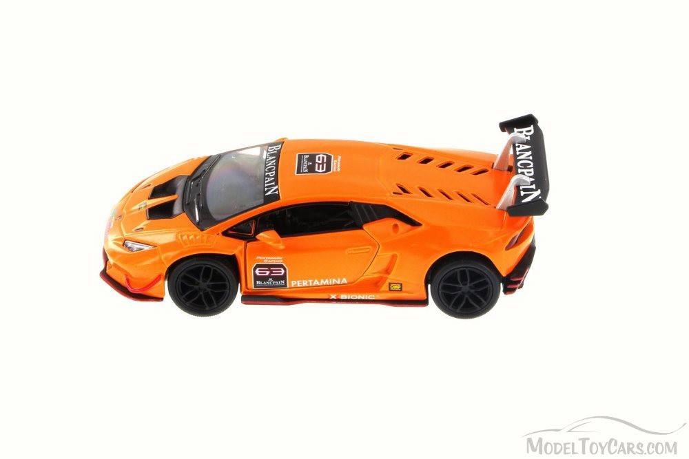 Lamborghini Huracan LP620-2 Super Trofeo, Orange - Kinsmart 5389D 
