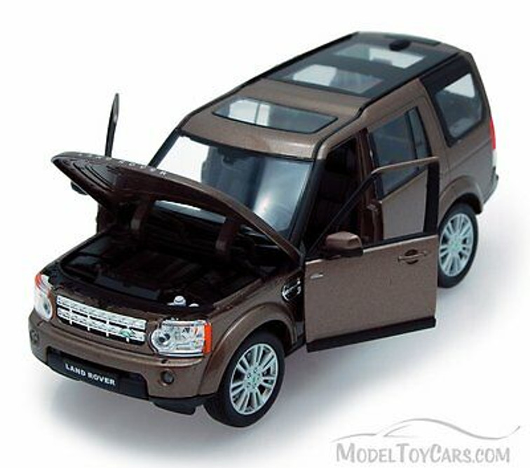 Land Rover Discovery, Brown - Welly 24008 - 1/24 scale Diecast Model Toy Car (Brand New, but NOT IN BOX)