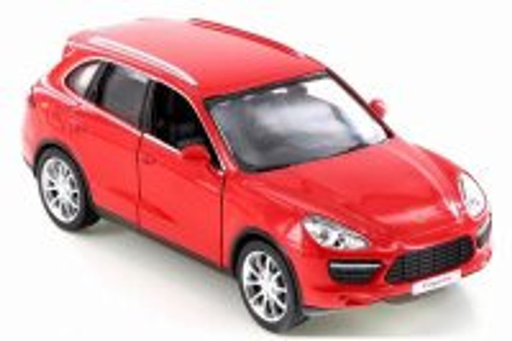 Porsche Cayenne Turbo, Red - RMZ City 555014 - Diecast Model Toy Car