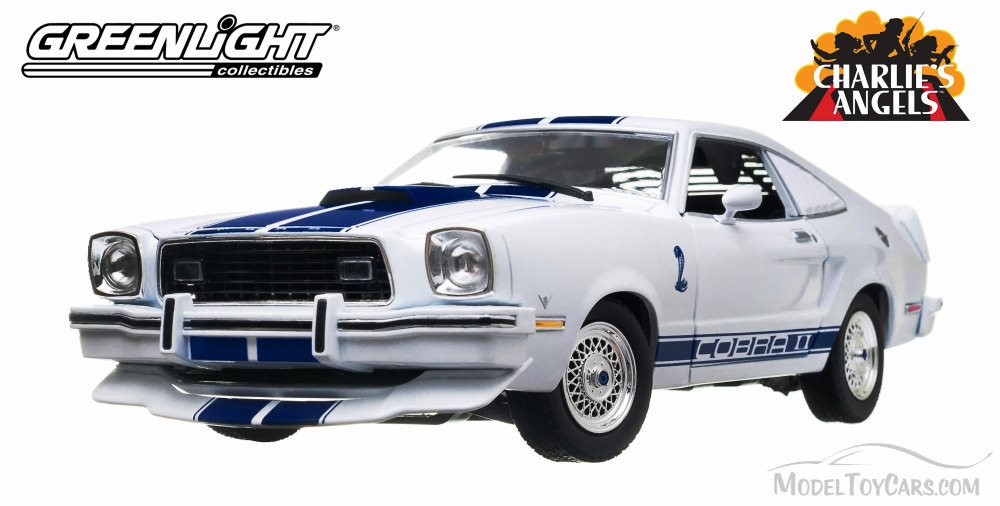 1976 Jill Munroe's Ford Mustang II Cobra Charlie's Angels 12880 - 1/18  Scale Diecast Model Toy Car