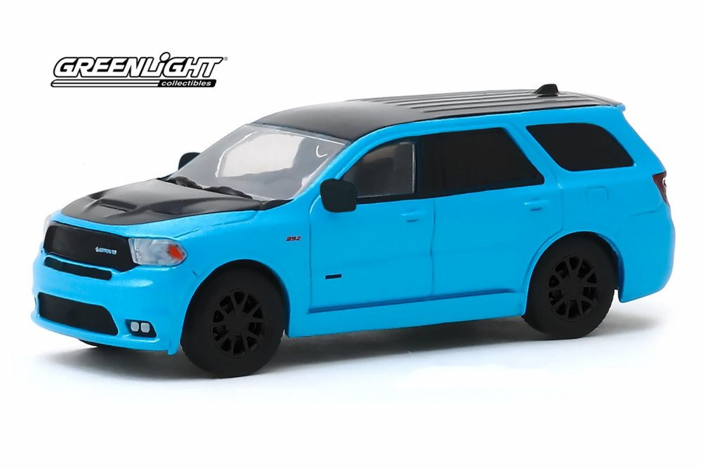 2018 Dodge Durago SRT, Blue and Black - Greenlight 30130/48 - 1/64