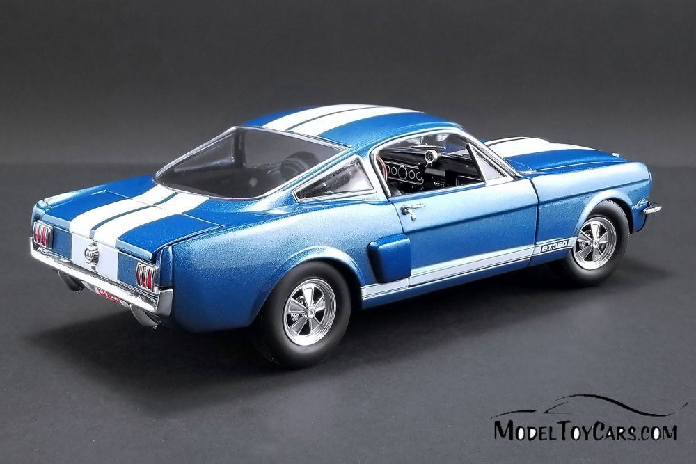 1966 Shelby GT350 Supercharged, Blue with White stripes
