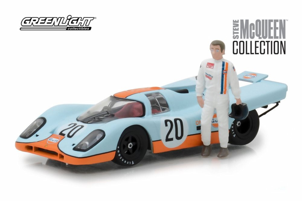 1970 Porsche 917K Gulf, #20 Steve McQueen - Greenlight 86435 - 1