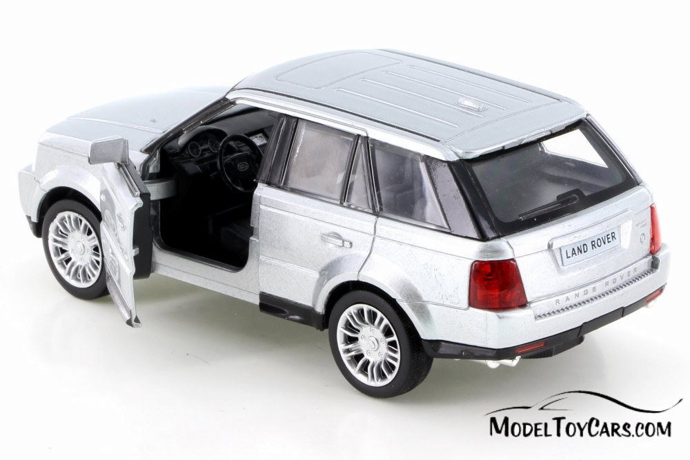 Land Rover Range Rover Sport, Silver - RMZ City 555007 - Diecast Model Toy Car