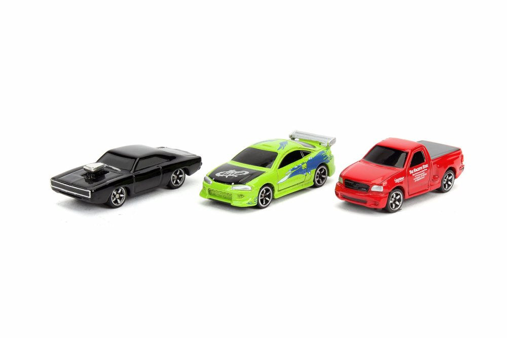 Fast & Furious 3 Pack, Fast & Furious - Jada 31123 - 1/65 scale