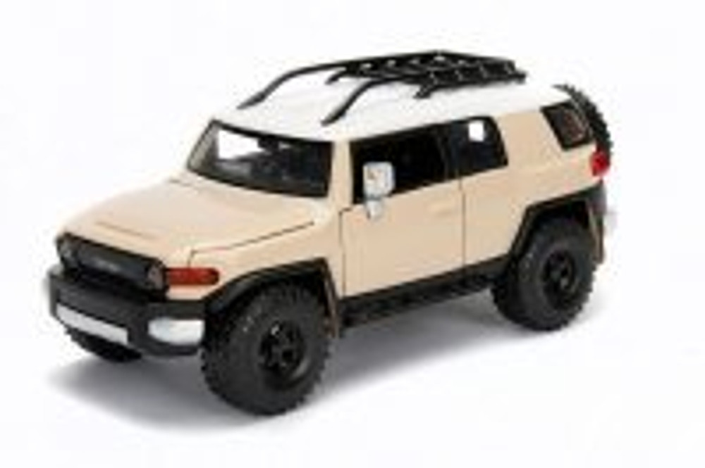 Jada Toys 1/24 FJ cruiser⭐︎オマケ付き！ Jada Toyota FJ Cruiser 1/24 Diecast Model Car, Brown/Black
