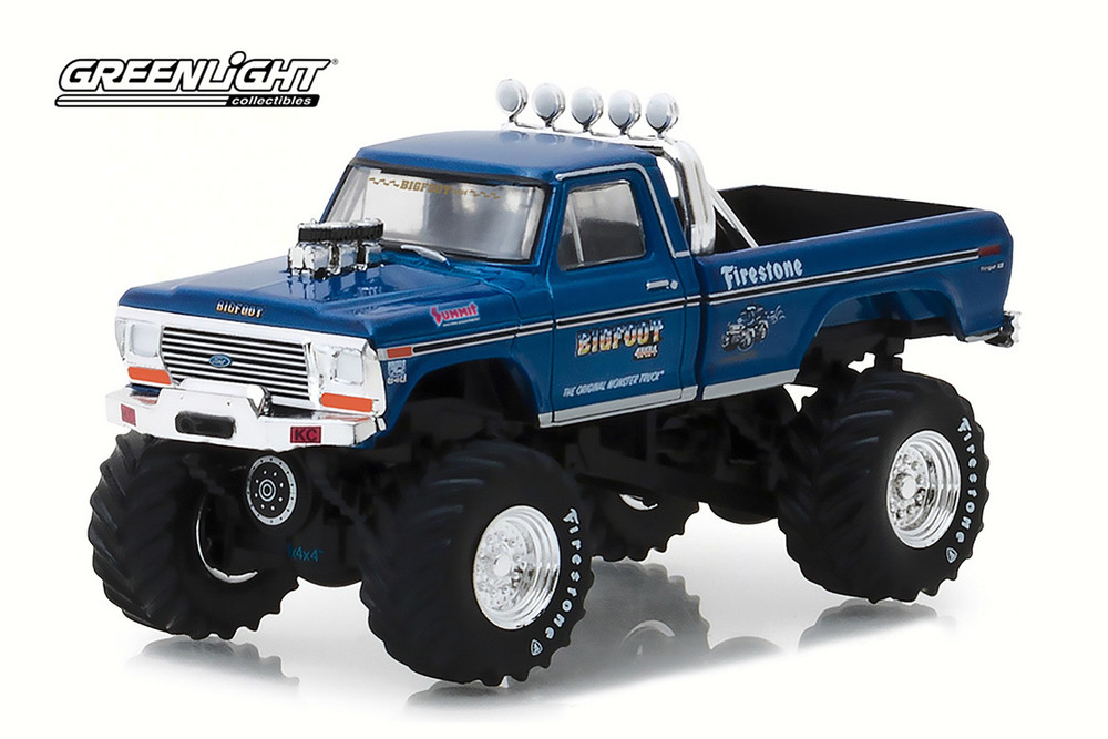 1974 Ford F-250, BIGFOOT #1 - Greenlight 29934/48 - 1/64 Scale