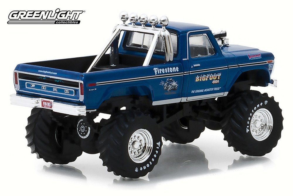 1974 Ford F-250, BIGFOOT #1 - Greenlight 29934/48 - 1/64 Scale Diecast Model Toy Car