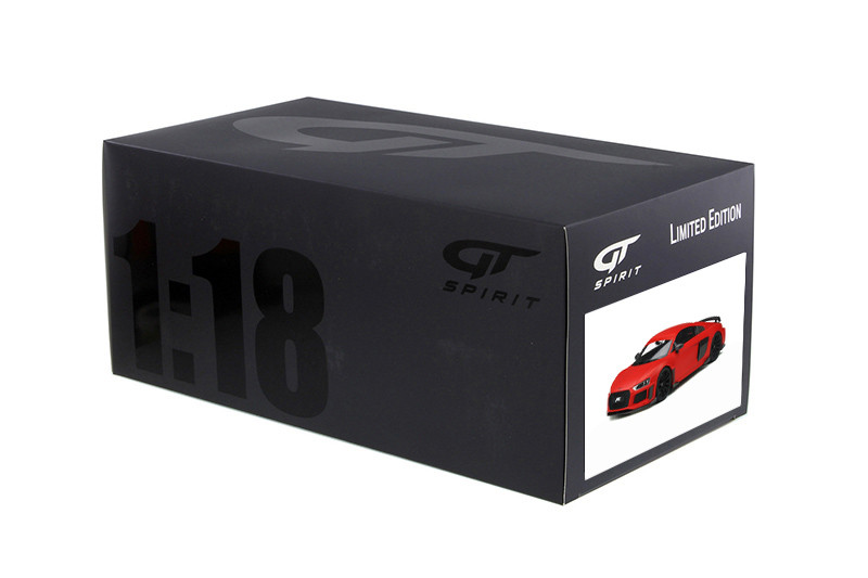 2017 Audi ABT R8 Hardtop, Red - GT Spirit GT282 - 1/18 scale Resin