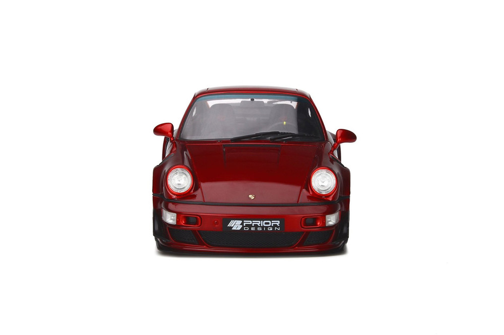 Porsche Prior Design Custom Widebody Hardtop, Red - GT Spirit GT277 - 1/18 scale Resin Model Toy Car