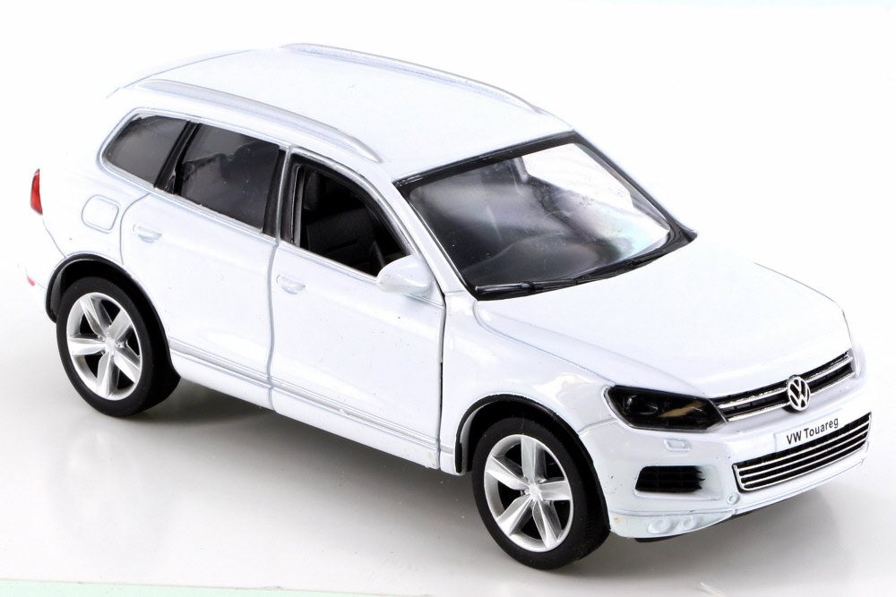 Volkswagen Touareg, White - RMZ City 555019 - Diecast Model Toy