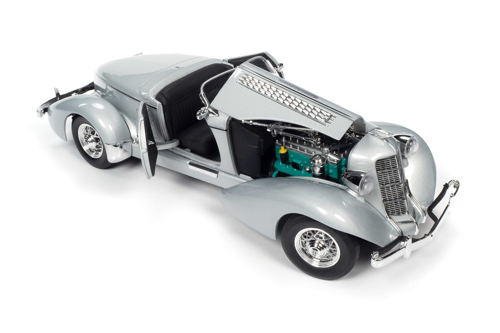 1935 Auburn 851 Speedster, Haze Gray - Auto World AW268 - 1/18