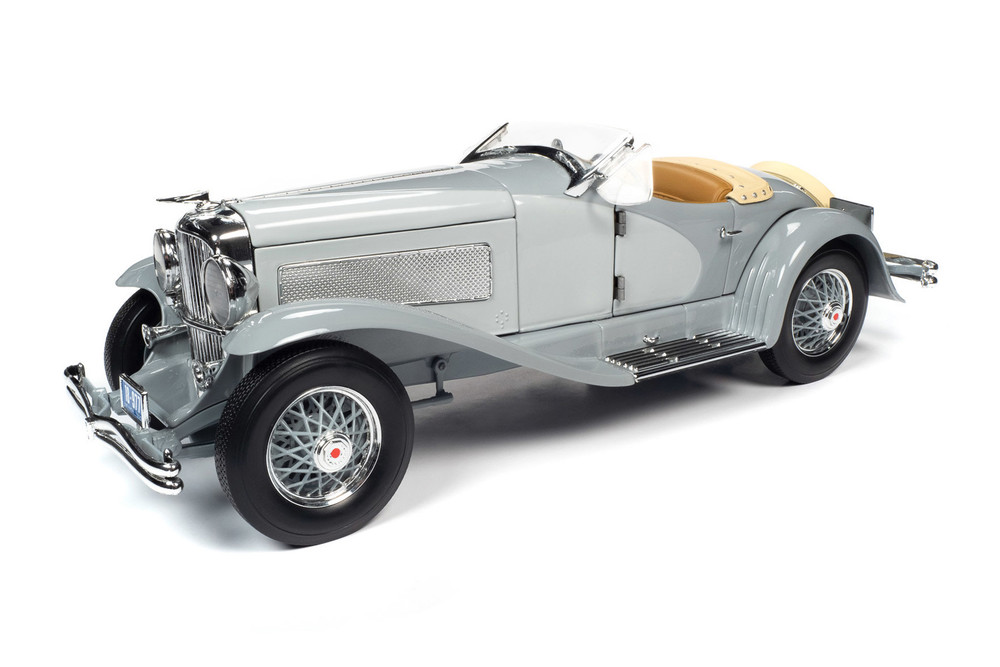 1935 Duesenberg SSJ Speedster, Gray - Auto World AW266 - 1/18