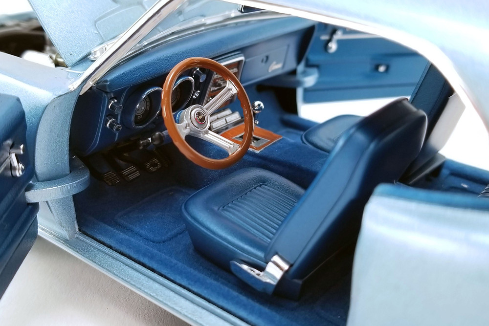 1968 Chevy Camaro SS Unicorn Coupe, Light Blue - Acme