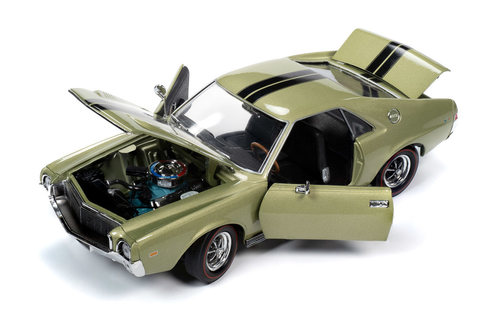 1968 AMC AMX, (MCACN) - Auto World AMM1214 - 1/18 scale Diecast Model Toy Car