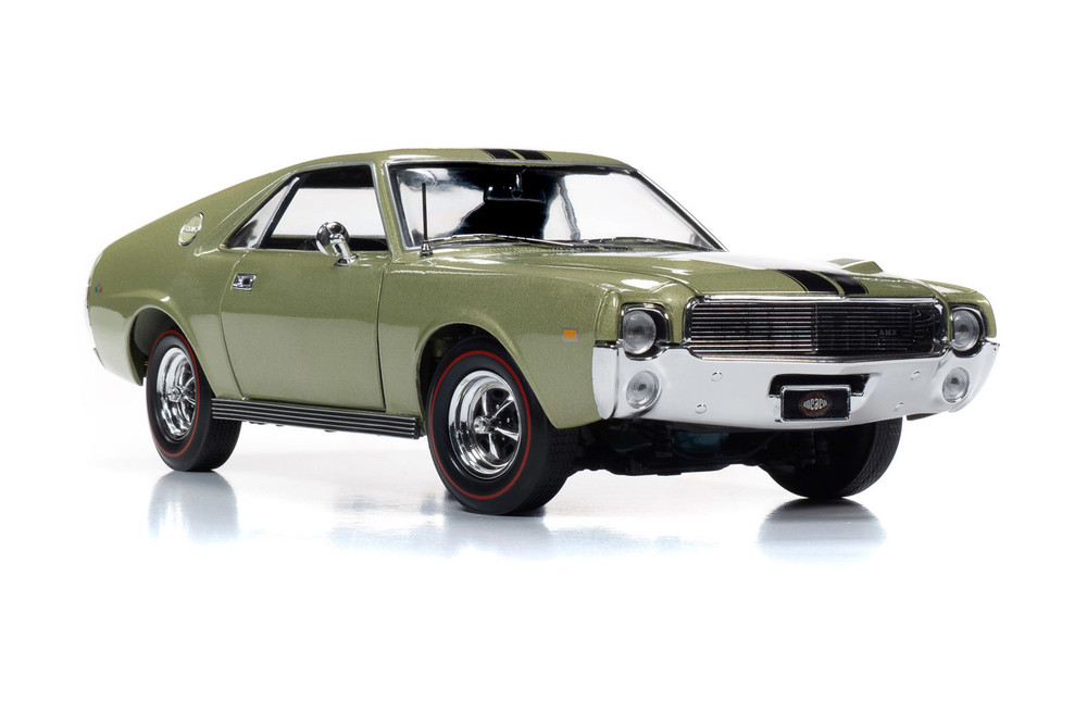 1968 AMC AMX, (MCACN) - Auto World AMM1214 - 1/18 scale Diecast Model Toy Car
