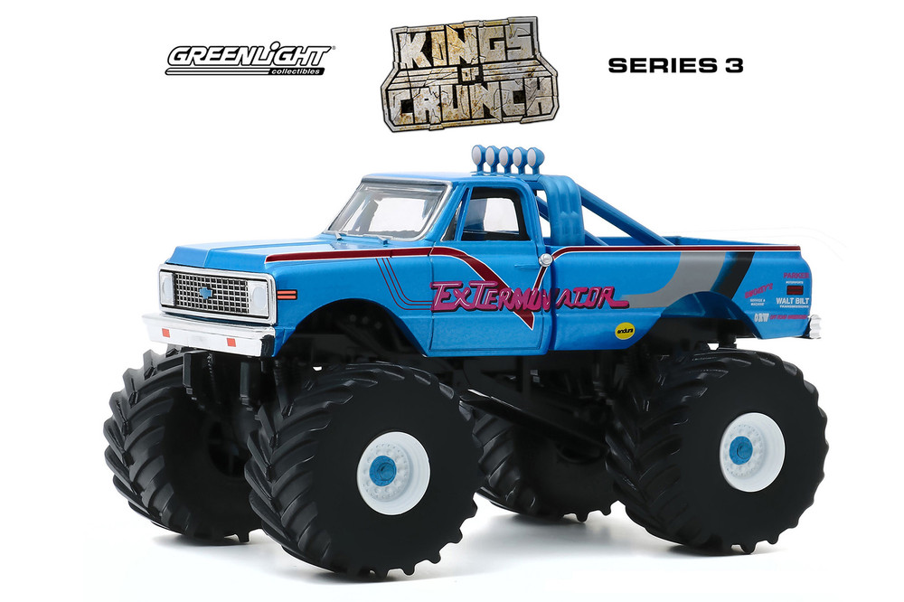 1972 Chevy K-10 Monster Truck w/66-Inch Tires, Exterminador